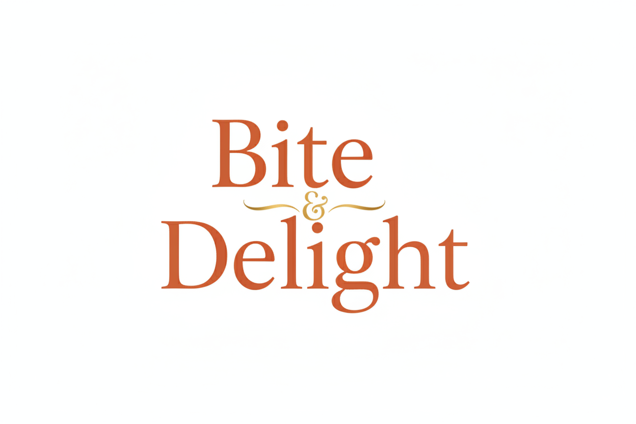 Bite & Delight Text Logo